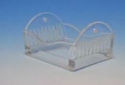 Färbeeinsatz  aus  Kalk-Natron Glas für Färbeküvetten 105x85x80